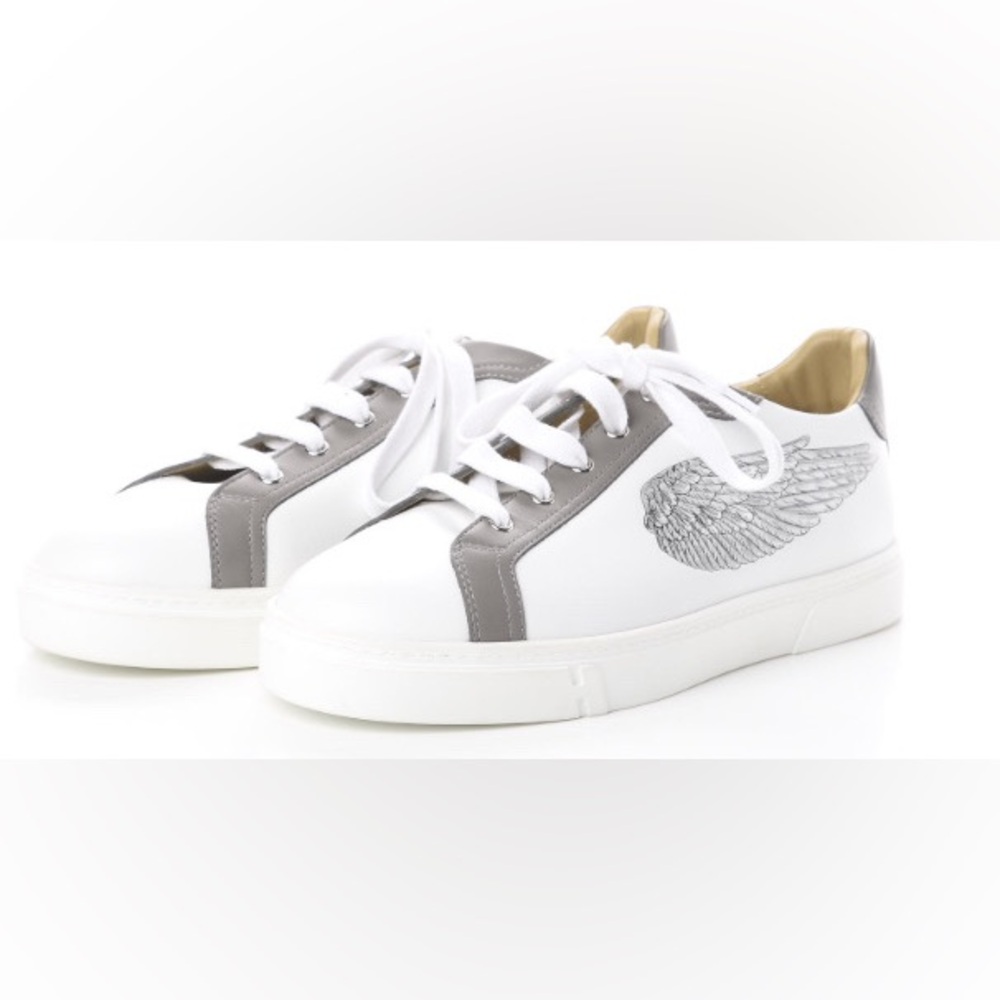 Hermes Leather Wing Sneakers